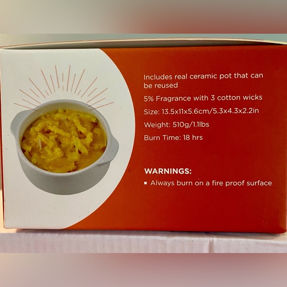 Hidden Gems Macaroni & Cheese Jewellery Candle - Picture 3 of 5